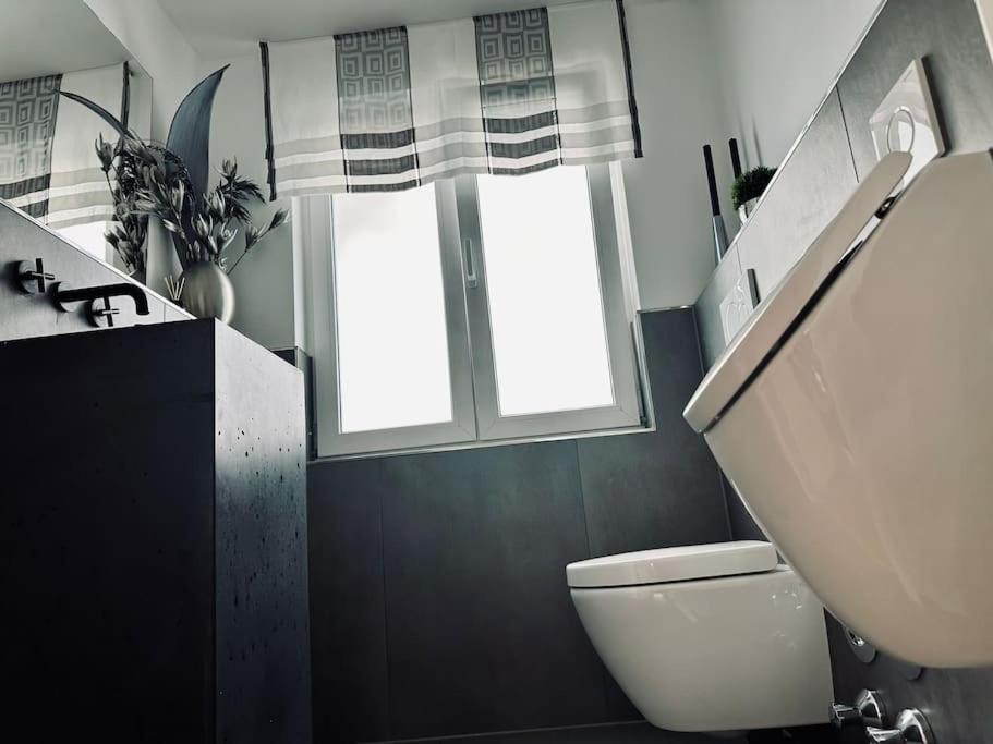 Moderne Ferienwohnung Zweifall 슈톨베르크 외부 사진